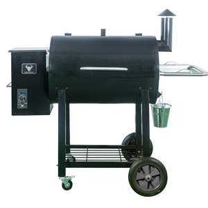 12"/14"/18" ODM China Assembly Remote PID Board Controller Automatic Auger Smoker Wood Pellet Hopper