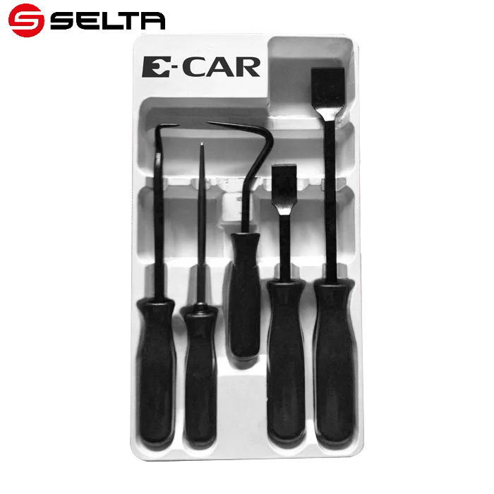 E-CAR New Arrival 5 Pcs Scraper, Hook, Lock Pick And Removal Tool Set