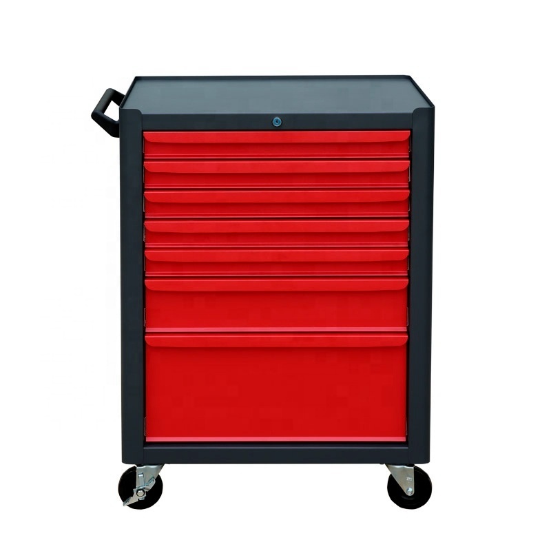 Heavy Duty Mobile carro de herramientas steel tool chest storage trolley stainless tool cabinet