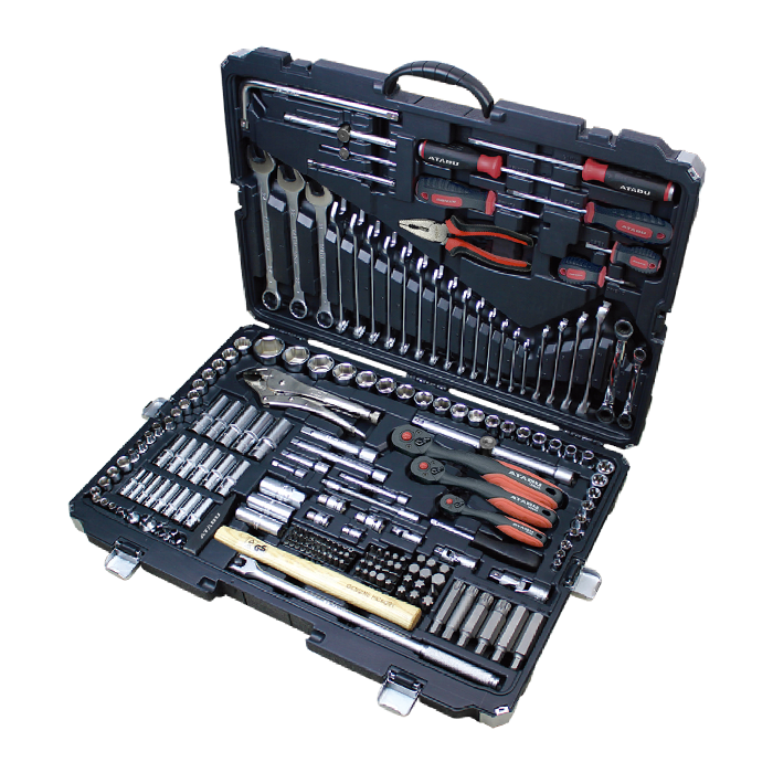 202 Pcs Mechanic Hand Tool Set For Auto Repair