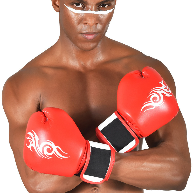 High Quality Pu Leather Boxing Gloves Training Pro Oem Odm Custom Logo Real Leather Design Your Own Boxing Gloves