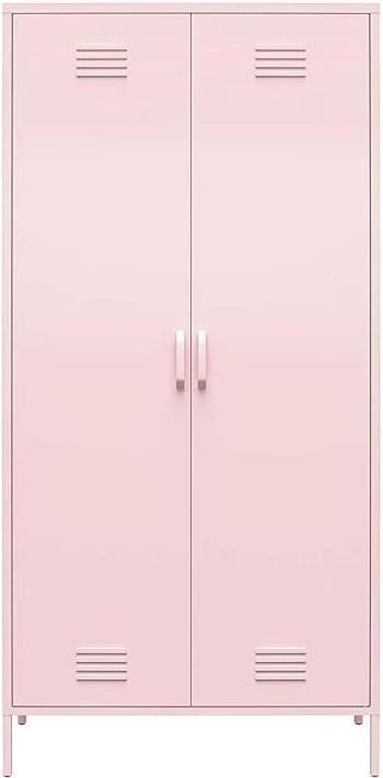 Hot sale Pink living room furniture  wooden  storage cabinet Wardrobe closet