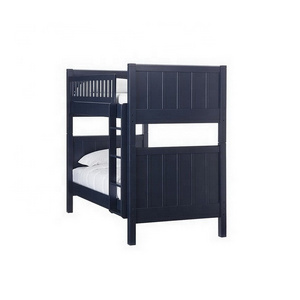 2018 popular design ink color wooden kids bunk bed