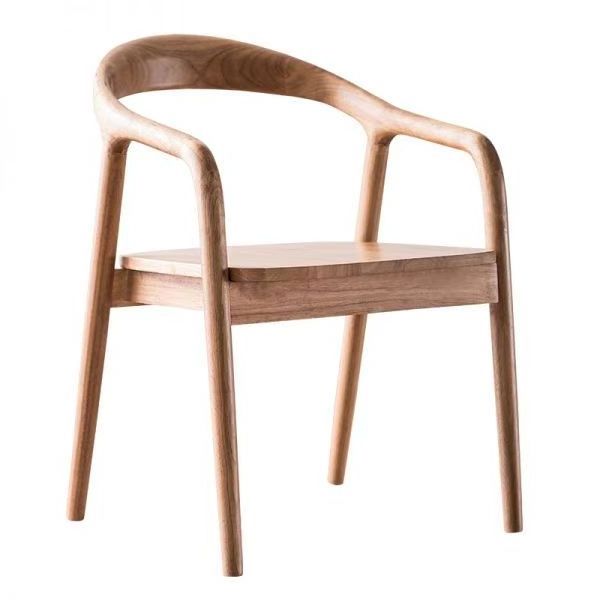 Nordic style bentwood side chair solid wood  Dining room Chair