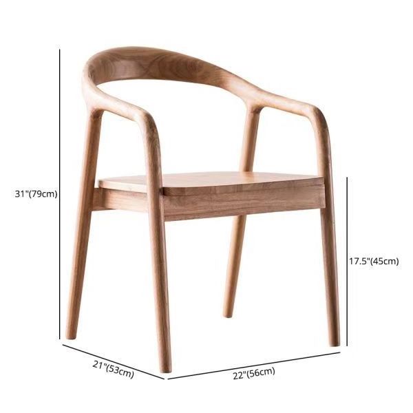 Nordic style bentwood side chair solid wood  Dining room Chair