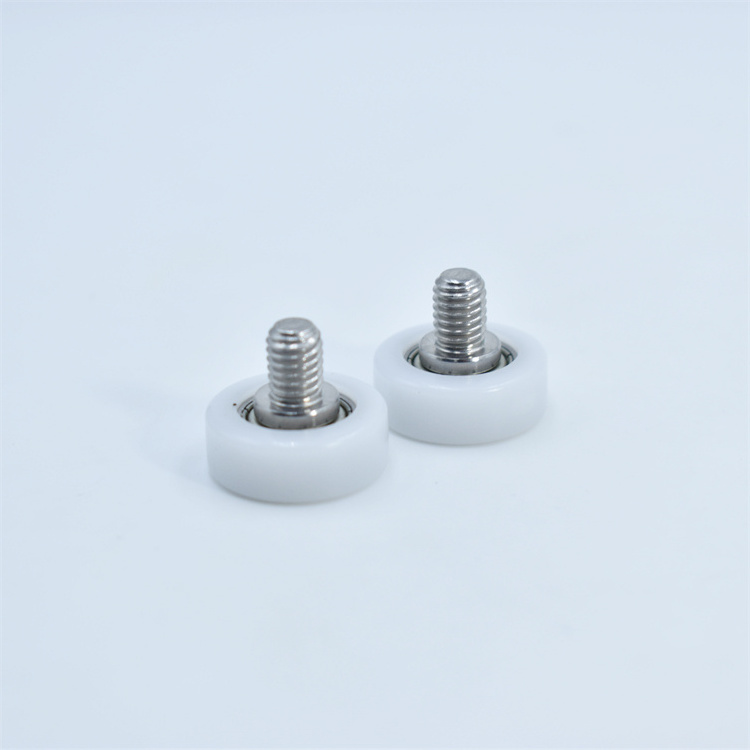 POM plastic roller BS60519-7C1L8M6 5x19x7mm wardrobe sliding door drawer roller bearing wheels with screw