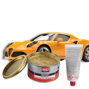 High Adhesion Strength Body Filler Polyester Automotive Coating Fiberglass Putty For Car Paint Repair