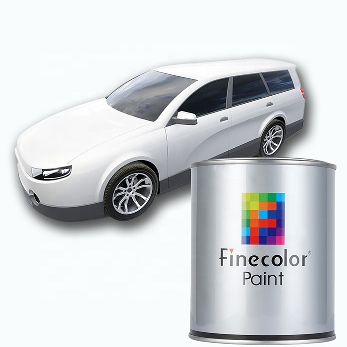 High Performance Automotive Refinish Paint Metallic Colors Autobody Repair Car Paint Supplier 2k Mud Yellow