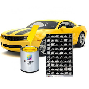 Car Paint Color Spray Paint Mixing Machine 2k Topcoat Automotive Refinishing Car Paint for car