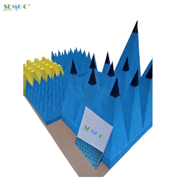 Foam Llightweight Pyramidal Microwave Absorber Material for Anechoic Chamber