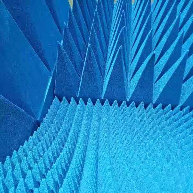 High Absorption Elastomer-based Flat Microwave Absorber For Anechoic Chamber,Radar Absorbent Material