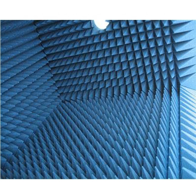 Customized Different Thickness Flame Retarded Foam Pyramid Microwave Absorber For RF Shielding Anechoic Chamber