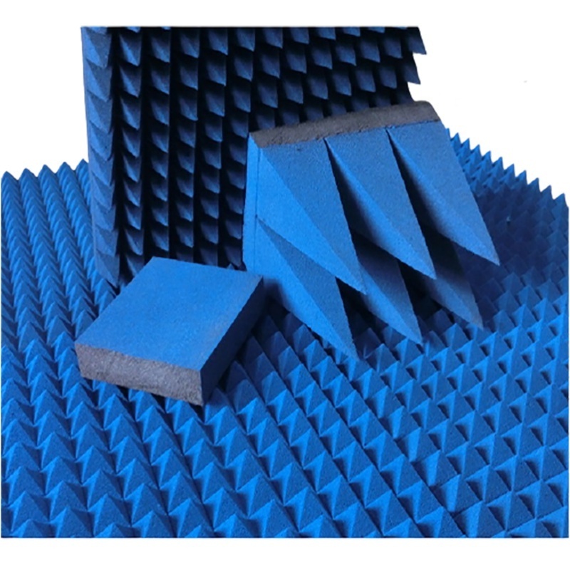 Soft Foam EMI Wave Absorbing Materia RF Pyramidal Microwave Absorbers