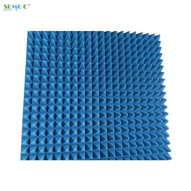 Customized Different Thickness Flame Retarded Foam Pyramid Microwave Absorber For RF Shielding Anechoic Chamber