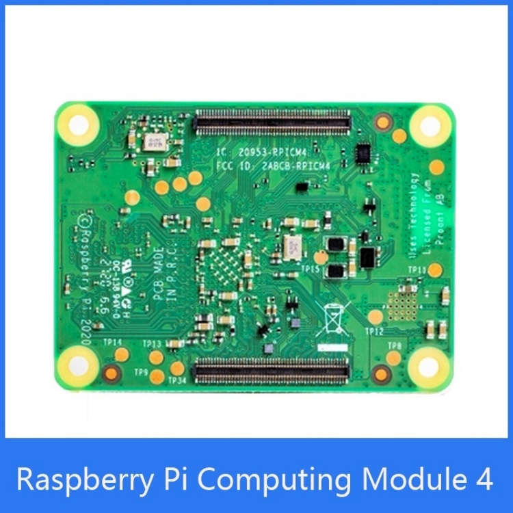 Raspberry Pi 4 Compute Module 4 1GB Ram Lite/8G/16G Flash BCM2711 Cortex-A72 eMMC New CM4 Board with Wifi Blue-tooth