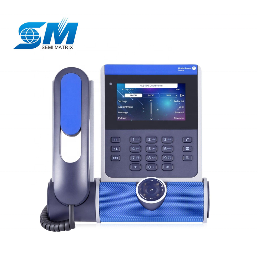 ALE SIP Phone DeskPhone Enterprise range ALE-300 ALE-400  ALE-500 VS yelink sip phone