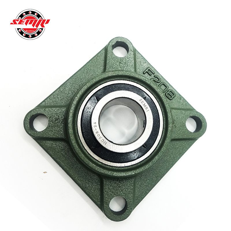 F212 60mm 4 Bolt Hole Flange Pillow Block Bearing Housing Unit