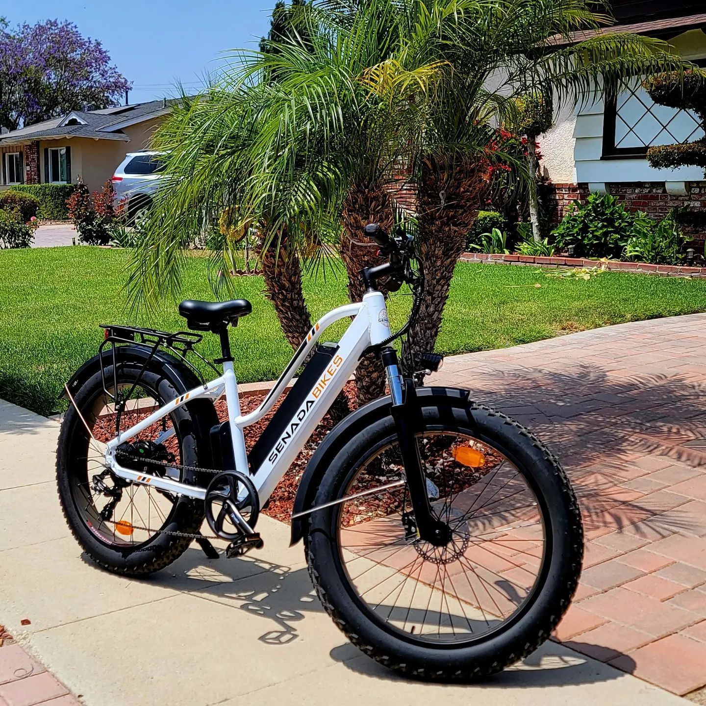 senada V8 electric bike 350w 500W 48V 26 inch adult fat tire e bicycle fatbike mountain electric bike