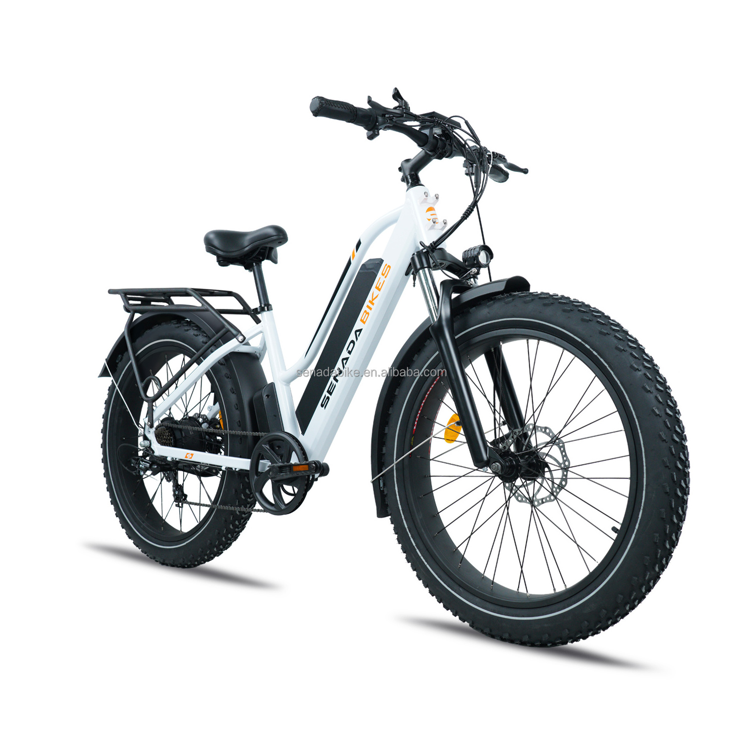 senada V8 electric bike 350w 500W 48V 26 inch adult fat tire e bicycle fatbike mountain electric bike