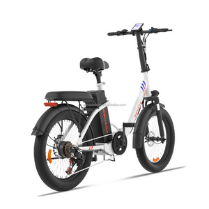 2022 sports 500w/750w folding fat bike 48 volt electric bike 20inch wheels hidden battery