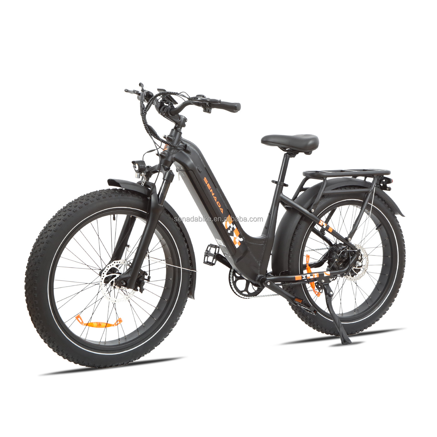 US Warehouse Electric Hybrid Bike Cheap Fat Tyre Electric Bike Fat Tire Mountain Bicycle Rickshaw Electric Bike