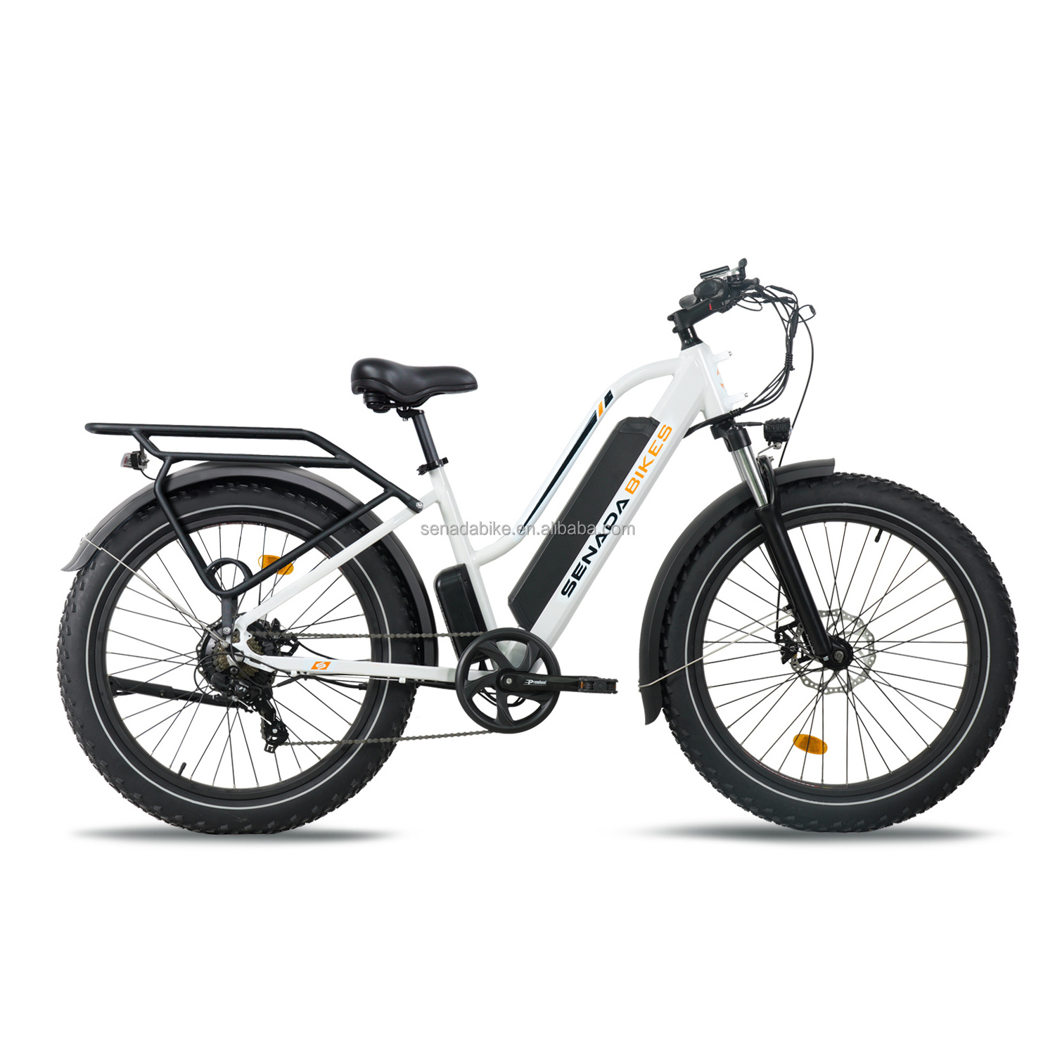 senada V8 electric bike 350w 500W 48V 26 inch adult fat tire e bicycle fatbike mountain electric bike