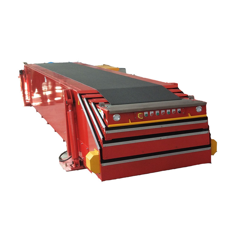 Customizable Telescopic Belt Conveyor Container Classic Design Mobile Truck Loading Unloading for Restaurants Retail & Farms