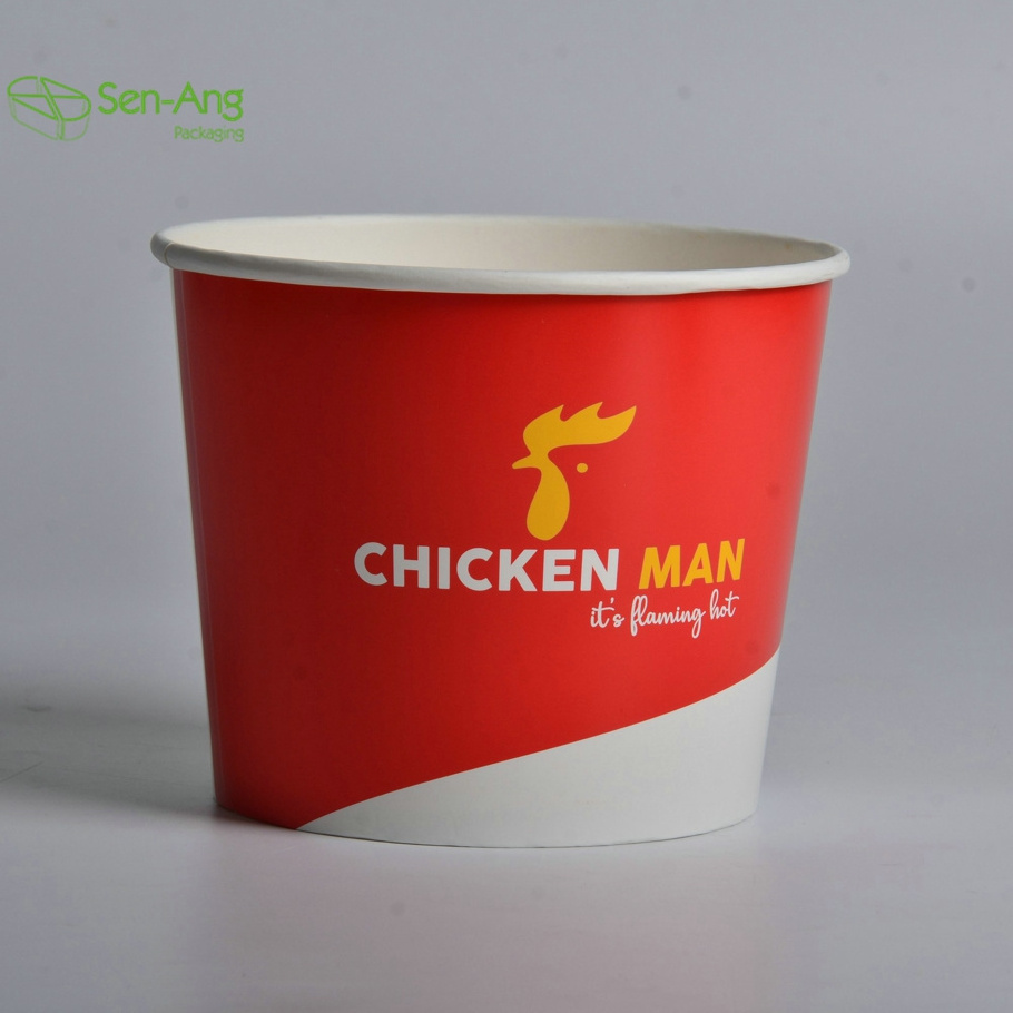 SenAng05 Cheap 32Oz 46Oz 64Oz Paper Popcorn With Wholesale Price Kfc Fried Chicken Bucket