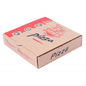 Customized Food Grade Pizza Packing Disposable Carton Pizza Box