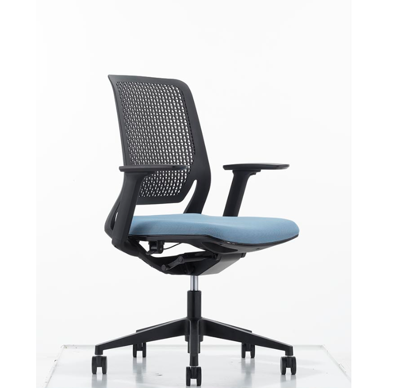 2022 Best ergonomic back design office chair executive computer swivel chair high back mesh chair with aluminum alloy base