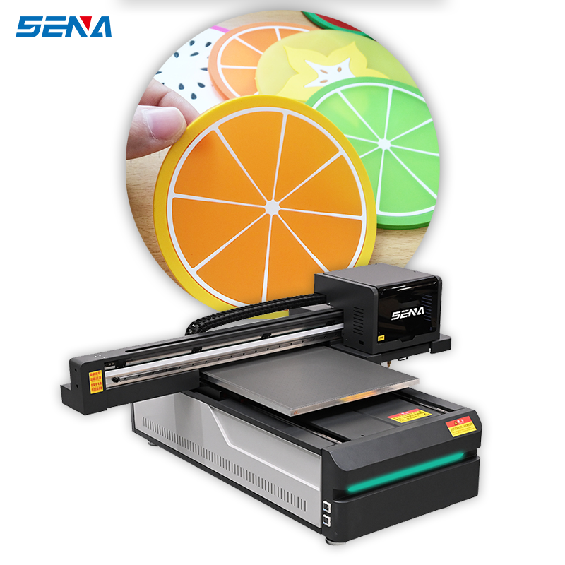 UV flat cell phone case printer 60*90CM large format digital printing machine for charging bank self-adhesive label CD