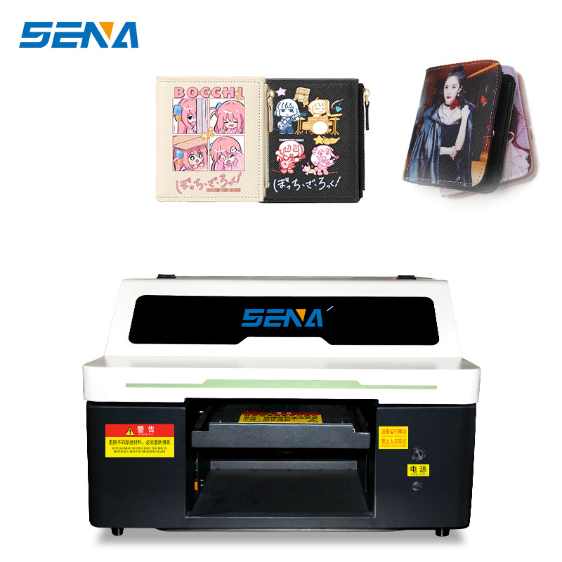 small business 3045 UV flatbed printer Metal sheet metal frisbee Acrylic ceramic tile crystal logo advertising printing machine