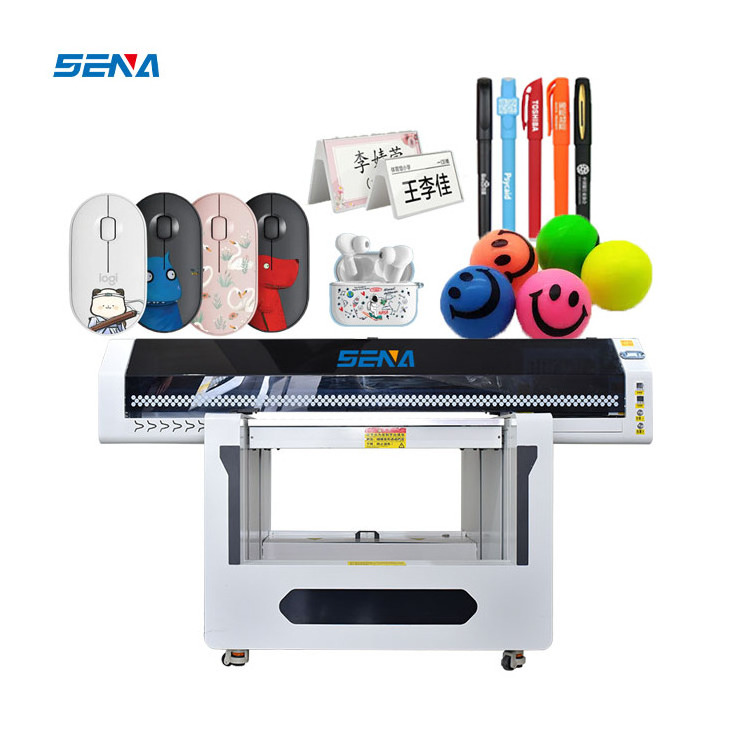 90*60cm Large format Flatbed DTF UV Printer Inkjet Printing Machine A3 Durable 3D Painting Machine Automatic Printer