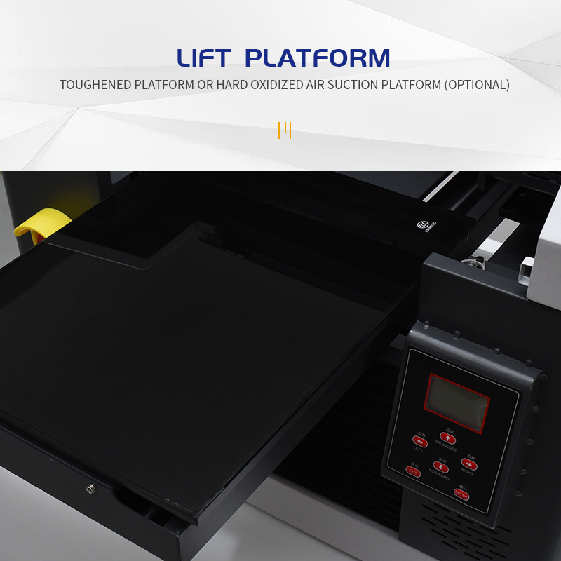 Digital Flatbed UV Printer A3 UV 3045 UV Phone Cases Cover Coffee Mug Printer Card Package Drivers License Printing Machine