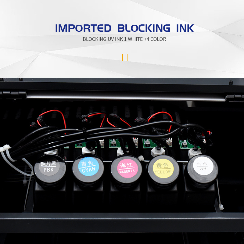 Digital Flatbed UV Printer A3 UV 3045 UV Phone Cases Cover Coffee Mug Printer Card Package Drivers License Printing Machine