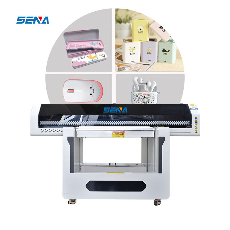 90*60cm Large format Flatbed DTF UV Printer Inkjet Printing Machine A3 Durable 3D Painting Machine Automatic Printer