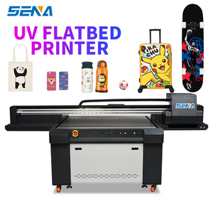 UV Flatbed Printer 1390 Ricoh Head G5 G6 Factory direct ink jet printer for ID card metal nameplate corrugated boxes