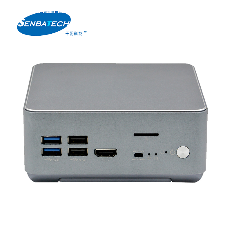 N8150Z-L6 Mini Pc 32 GB with Sim Card Slot Celeron 5205U 6 Lan 2 COM(RS232/485) Mini-pcie M.2 Mini Pcs