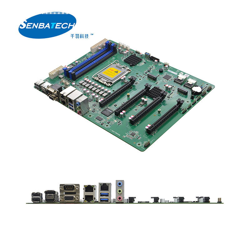 W680GM LGA1700 Xeon Processor Motherboard Combo Single Board Computer 2 Lan 4*DDR4 128GB 4* PCIE3.0 X16 VGA 4 K ATX Motherboards