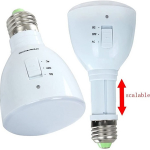 Hot sale rechargeable Built-in battery Led Emergency Bulb with Remote Control E27 E26 rechargeable emergency lamps