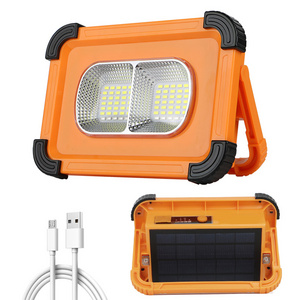 2022 New Portable Outdoor camping charging LED lighting rechargeable led flood light