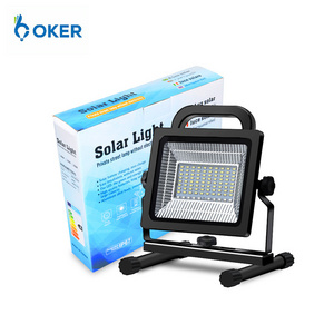 Portable Hanging Rechargeable Emergency Spotlight Led Solar Outdoor Camping Lamp Light