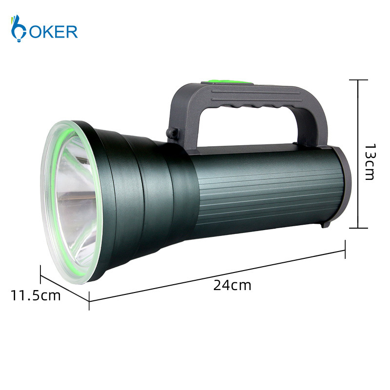 Super Bright emergency Outdoor waterproof for Hiking Camping Usb Rechargeable Led Spotlight Flashlight Searchlight