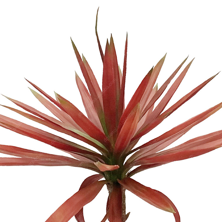 Factory sale high quality dragon blood faux red agave bonsai plant artificial tree for home decoration