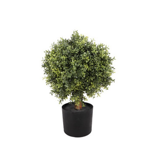 40cm Potted Plants Artificial Plant Mini Ball Topiary Artificial Boxwood Topiary Tree Milan Ball