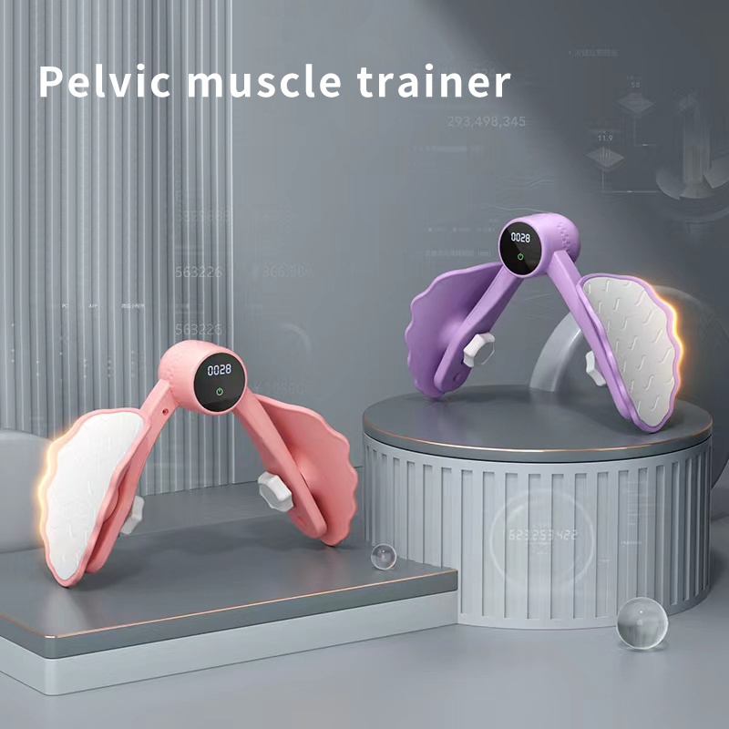 Pelvic Hip Trainer Clip Sculptor Machine Applicable for Yoga Floor Muscle and Inner Thigh Training Home Gym