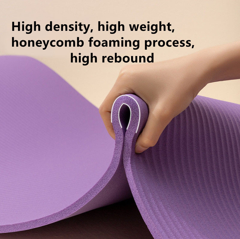 Hot Sale Yoga Mat Wholesale Customized Eco friendly NBR Material Widening And Thickening Dance Fitness Mats