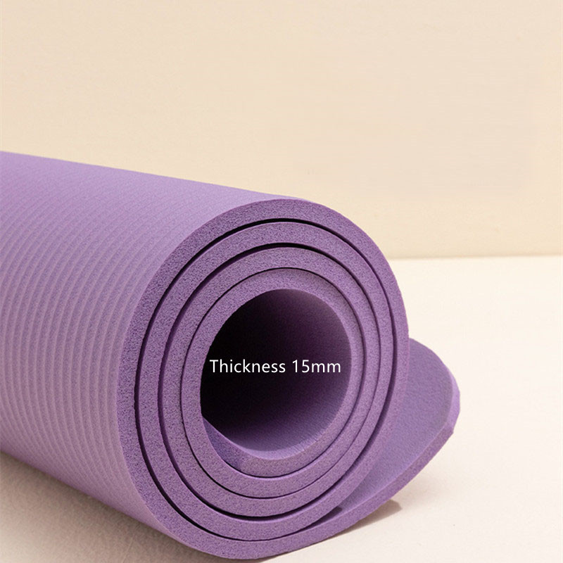 Hot Sale Yoga Mat Wholesale Customized Eco friendly NBR Material Widening And Thickening Dance Fitness Mats