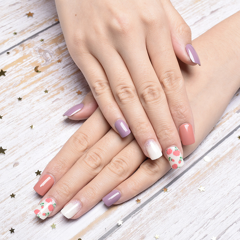 Senboma acrylic nails nails salon professional products glue on nails