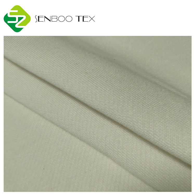 azo free 80% Bamboo 20% Poly single-side towel fabric for clothing